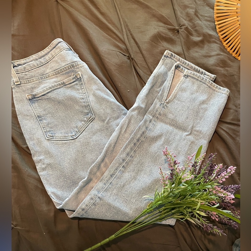 Old Navy Split Hem O.G. Straight Jeans